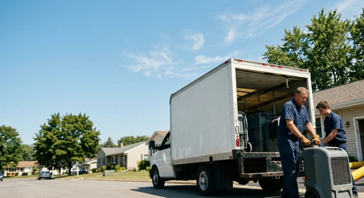 Water Damage Cleanup in Sinking Spring, OH near me